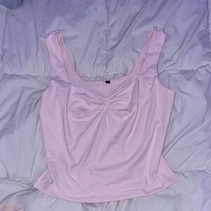 Pink tank top
